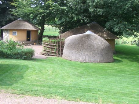 Berg en Dal : Afrika Museum, Freilichtmuseum, Gehöft aus Lesotho